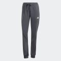 ADIDAS WOMEN ESSENTIALS ANIMAL PRINT TRICOT 3-STRIPES SLIM TAPERED TRACK PANTS (IN9935). 