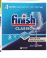 Finish Dishwaher Cleaner Lemon Liquid 250ml - Finish Dishwasher Classic 10 Tablets - Finish Dishwasher Salt Pure 1 Kg Pouch_Pack of 3. 