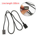 Car Aux USB Cable Adapter Female Port Extension Wire for Honda Civic Jazz CR-V Accord Stereo MP3 Interface Car Accessories. 