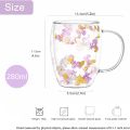 Double Wall Glass Mug | Tea and Coffee Cup for Hot Beverages | Coffee Mugs for Coffee Cappuccinos | Partner gift | Birthday gift. 