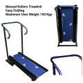Manual Treadmill - Running Machine with - 21 Rollers. 
