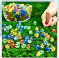 Fish aquarium ,Marbles (50 Pcs) Cats Eyes Glass Marble, decoration, handicraft, stone beach. 