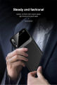 iCaseCover for Samsung Galaxy A70 Soft Case Hybrid TPU Leather Tempered Glass Shockproof Back Cover. 