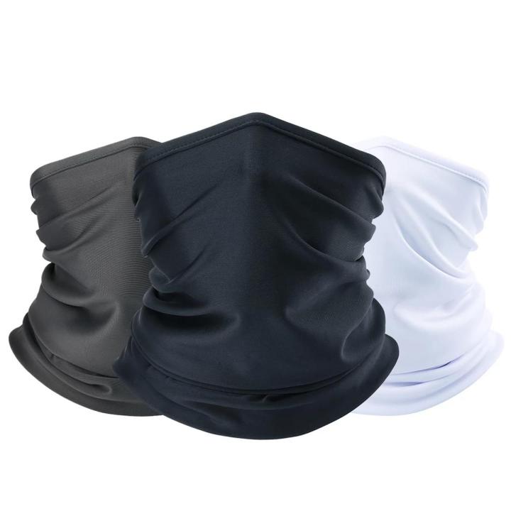 summer neck cover for men, Face Mask Bandana Neck Headbands, Motorcycle Balaclava Unisex Face Cover Scarf for Dust Wind Sun Protection