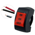 3 Points Switch Universal Motorcycle Switch ON/ON/OFF Handlebar Headlight Fog Spot Light Switch - Universal Fitment - Bike Accessories. 