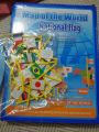 Educational Wooden World Map with 30 National Flags including Pakistan for Montessori Kids. 