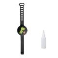 【Atoztide Store】Wrist Hand Sanitizer Dispenser Hand Portable Bracelet Silicone Squeezy Wristband Hand Dispenser d4. 