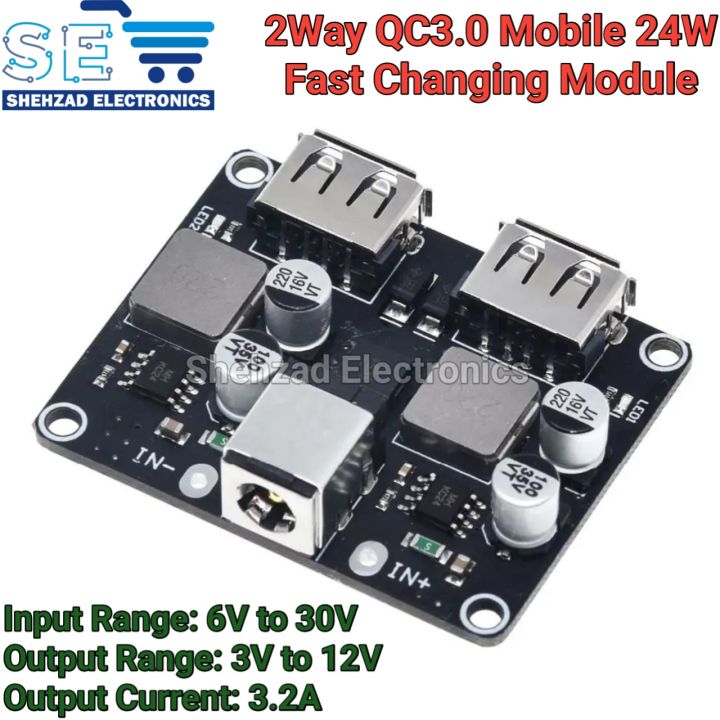 QC3.0%20USB%20DC-DC%20Buck%20Converter%20Charging%20Step%20Down%20Module%206-32V%20to%20Fast%20Quick%20Charger%20Circuit%20Board%203V%205V%2012V%20-%20Image%202