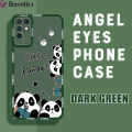 Jizetin for Infinix Note 10 Back Cover Panda Love Bamboo Lens Full Protection Frame Phone Case Soft TPU Shockproof Mobile Phone Cases. 