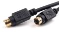 S-Video SVideo SVHS Cable 4-pin Male to Male DVD DSS TV, S-Video Cable for TV, S-VHS, VCRs, DVD, Camcorders, Video Cards - Mini Din 4-Pin Male to Male S-Video Cable. 