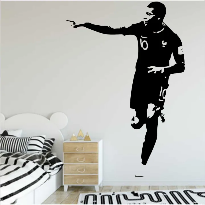 Cute%20Kylian%20Mbapp%C3%A9%20footballer%20Wall%20Sticker%20Vinyl%20Art%20Home%20Decor%20Living%20Room%20Bedroom%20Vinyl%20Decals%20ID#4852%20-%20Image%203