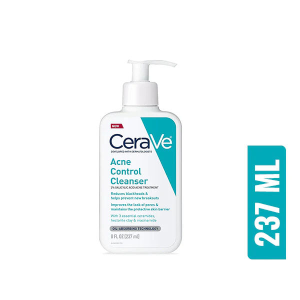Cerave Acne Control Cleanser 2% SALICYLIC ACID ACNE TREATMENT 237ml
