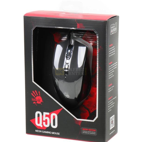 A4tech Bloody Q50 Neon X'Glide Gaming Mouse