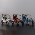 Vintage Iron Art Old Car Model Craft Desktop Ornament Kids Toy Collection Gift. 