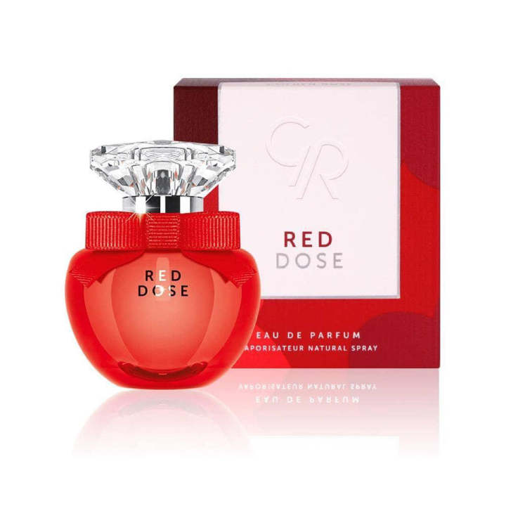Golden Rose Perfume Red Rose 30 ml-makeup-Halal-Halal cosmetic-makeup product-perfume for girls-perfume-body spary-body mist-Perfume Red Rose 30 ml