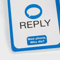 Inbox Message Card 300pcs Offline Text Message Card Fun Party Game for Family Friends Perfect for Game Night Bar Props New Phone Who Dis Inbox Reply Game Card for Adults Text Message Game Card. 