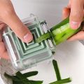 3 in 1 Vegetable Peeler for Tomato Potato Carrot Zucchini Peelers with Rotating Serrated Plastic. 