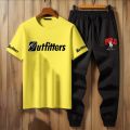 Summer Outfitter Printed Tracksuit T-shirt & Trouser Trendy Fashion Arrival Gym Sports  Outdoor Casual Wear tshit Track Suits for Men. 