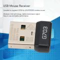 USB Mouse Receiver for Logitech G703 for LIGHTSPEED Wireless Mouse Wireless 2.4G Technology Portable Mouse Adapter. 