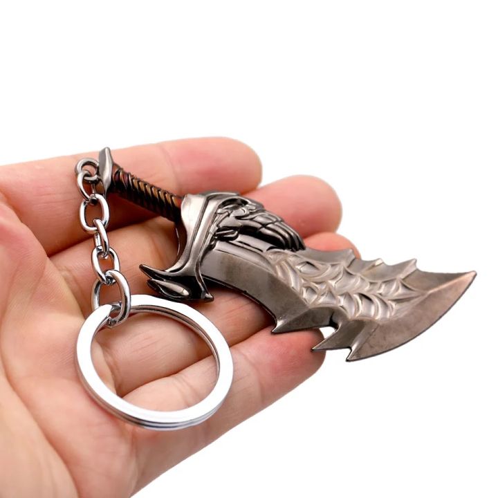 God%20of%20War%20Keychain%20Kratos%20Axe%20Weapon%20Blades%20of%20Chaos%20Pendant%20Keyring%20Sword%20Key%20Chains%20Key%20Holder%20Figure%20Men%20-%20Image%202