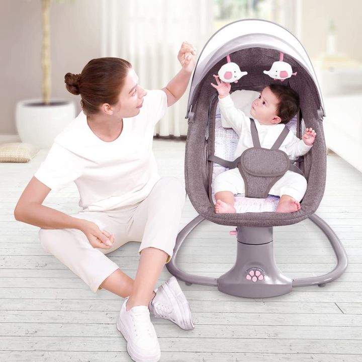 Baby%20Swing%20for%20Infants%203-in-1%20Adjustable%20backrest%20Baby%20Bouncer%20Electric%20Adjustable%20Rocking%20Chair%20-%20Image%204
