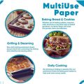 Butter Paper (Pack Of 150 Sheets) Size 9" x 14" - Ideal for Shawarma Wraps, Baking, and Cooking | Non-Stick, Greaseproof. 