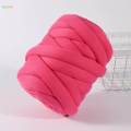 250G Chunky Yarn Giant Yarn Thick 13-15.3 Yards Soft Bulky Yarn Tube Yarn for Finger Weave Arm Knitting Roving Crochet Pet Bed and Bed Fence. 