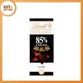 Lindt Excellence Supreme Dark 85% Cacao Chocolate - 100Gm (Imported & Halal) - For Keto Diet. 