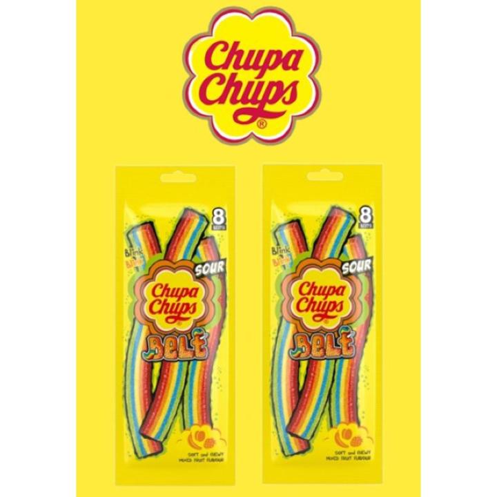 Chupa Chups Sour Belts 57 g ( 02PCs-Imported )