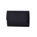 Jewelry Organizer Roll Foldable Jewelry Storage Bag Portable Travel Jewelry Case Soft Earrings Bracelet Storage Holder Durable Black. 