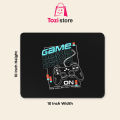 Gaming Mouse Pad Premium  8" x 6.5  Thick Non-Slip Rubber Base, Smooth Cloth Surface for Precision Control - Tozistore. 