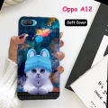 Oppo A12 Back Cover - Cat- 2Gud Soft Case Cover Pouch. 