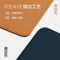 Extra large leather desk mat, light luxury and high-end mouse mat, computer office desktop mat, study desk mat. 