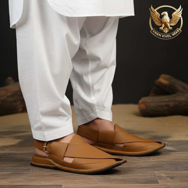 Handmade%20Peshawari%20Chappal%20for%20Men%20%E2%80%93%20Genuine%20Leather%20%E2%80%93%20Khan%20Khel%20Wear%20%E2%80%93%20Traditional%20Pakistani%20Footwear%20%7C%20Wedding%20&%20Casual%20Wear%20%7C%20Khan%20Khel%20Wear%20-%20Image%204