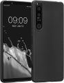 Sony Xperia 1 IV Case - Soft Slim Protective TPU Silicone Cover - Black. 