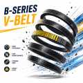 B-Series V-Belt 30-100 | Heavy Duty Industrial Rubber Drive Belt | High Performance Power Transmission Belt. 
