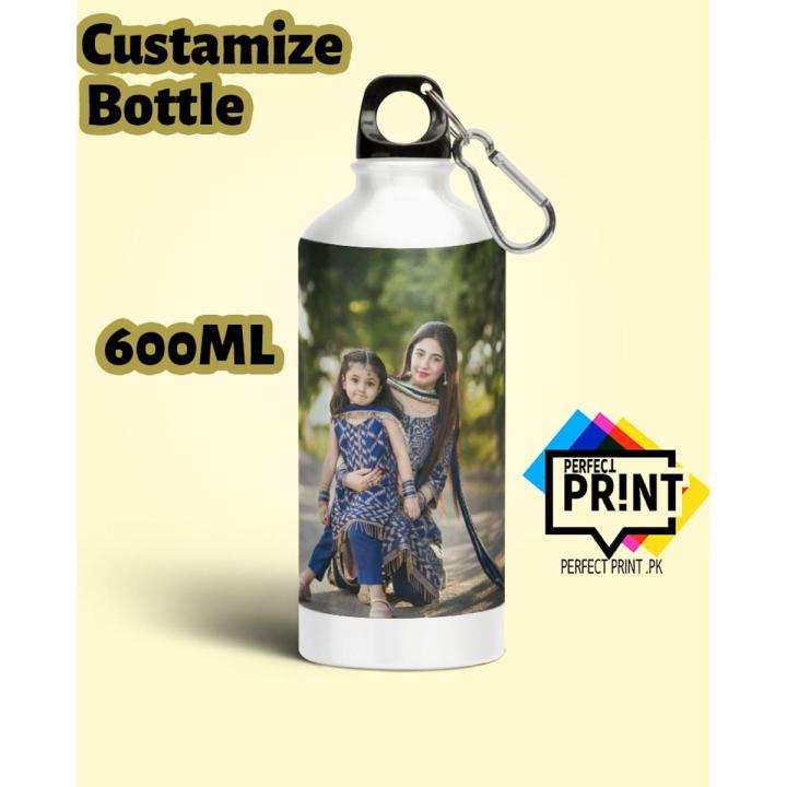 Customized Your Your Own Pic Water Bottle 600Ml