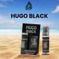Khushboo Mahal - Hugo Black Attar - Attar For Men-Lasting 6 to 8 Hours-Lasting Fragrance For Men-100% Original. 