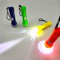 Pack Of 3 - Torch Light LED Mini Plastic Portable With Keychain. 