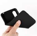 Sharp Aquos Zero 5G Basic Case Matte Soft Silicone TPU Back Cover For Sharp Aquos Zero 5G Phone Case Slim shockproof - Black. 