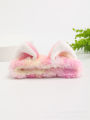 Unicorn rainbow color face wash headband cute cat ear makeup home headdress children's headband headband. 