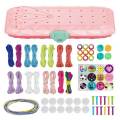 Friendship Bracelet Making Kit Crafts Diy Braiding Bracelet Toys For Kids Girls Birthday. 