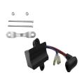 2Stroke 49cc 60cc 80cc Bike Ignition Magneto Coil Spark Plug. 