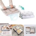 Travel Vacuum Compression Bag Suitcase Special Hand Roll Small Portable Clothes Clothes Down Jacket Storage Bag. 