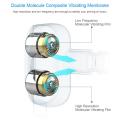 【MIGAPALAZA】 Dual Drivers Earphones Headphones With Mic And Volume Control 3.5mm Audio Jack Headset For IOS Android. 