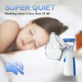 Mini Mesh Nebulizer Machine For kids and adults - Soundless Nebulizer for Effective Treatment - Handheld Rechargeable Portable Machine. 