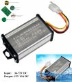 36V/48V/60V/64V/72V To 12V 10A DC Converter Adapter step down regulator DC to DC. 