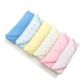 MiniMe Pack of 6 Face Towels for Babies Dotted Set Pack Of 6 in Multi-Color. 