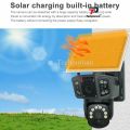 WiFi Solar Dual Lens 8MP 4K Security Camera 10X Zoom Outdoor Wireless CCTV Smart Motion Detection Auto Tracking Night Vision Waterproof 8000mAh Battery Backup IP Cam for Home Garage Shop Office. 