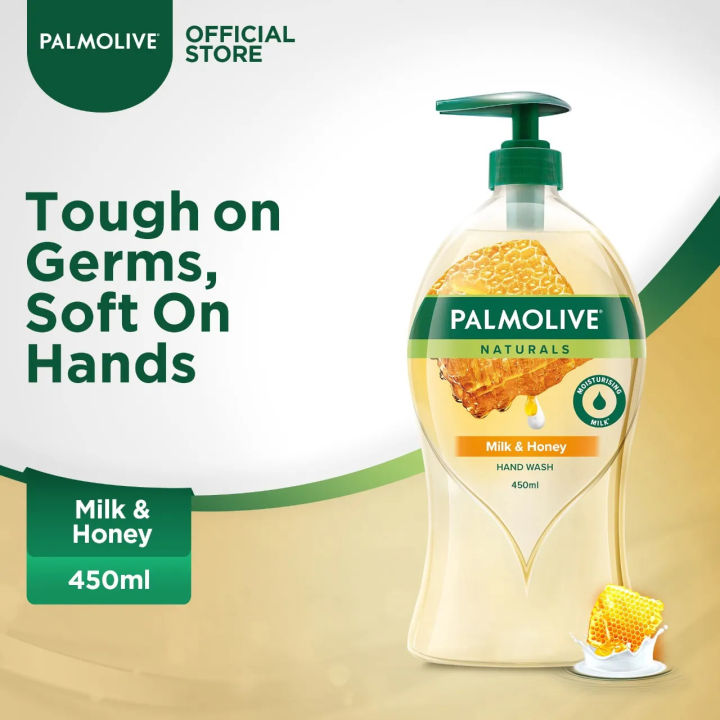 Palmolive Naturals Liquid Handwash Milk & Honey 450ml Bottle
